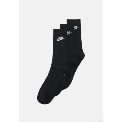 Image of Nike Performance Sportswear Lifestyle Everyday Essential Crew 3er Pack Sports socks, Size: 5 8, White