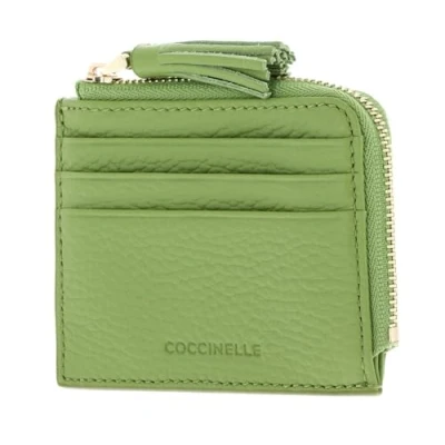 Image of Coccinelle Tassel Wallet, Women&#039;s, Size: One Size, Guacamole