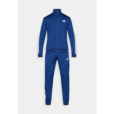 Image of adidas Sportswear Basic Stripes SET Tracksuit, Men&#039;s, Size: Medium, Black