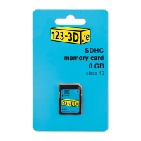 Image of 123 3D SDHC class 10 memory card 8GB