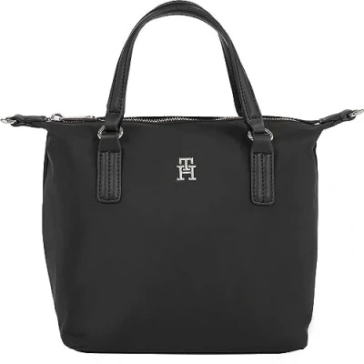 Image of Tommy Hilfiger Poppy Small TOTE Across body bag, Women&#039;s, Size: One Size, Black