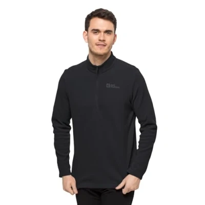 Image of Jack Wolfskin Taunus Fleece jumper, Men&#039;s, Size: XL, Black