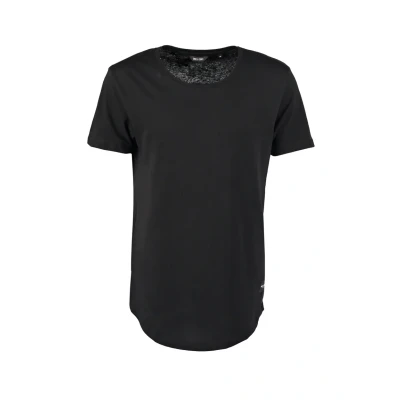 Image of Only &amp; Sons Onsmatt Longy TEE Basic Tshirt, Men&#039;s, Size: Medium, Black