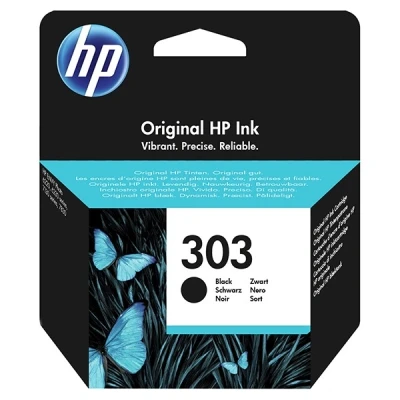 Image of HP Ink/Original 303 Black **New Retail**, T6N02AE#301