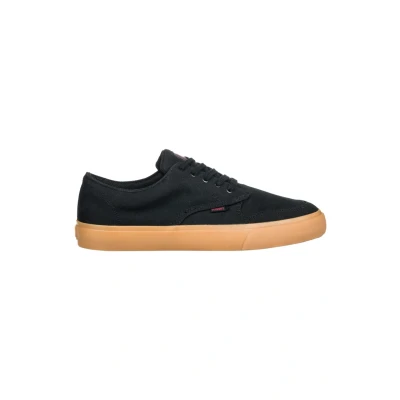 Image of Element Mens TOPAZ C3 Low Top Trainer, Black Gum Red, 6 UK