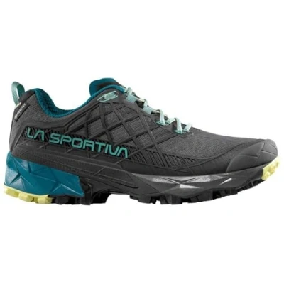 Image of La Sportiva Akyra II Hiking shoes, Women&#039;s, Size: 6(39), Carbon/juniper Textile/synthetics