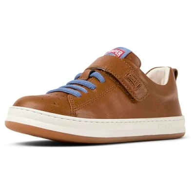 Image of Camper Runner FOUR KIDS Unisex Trainers for kids, Size: 11.5K, Mittelbraun Leather