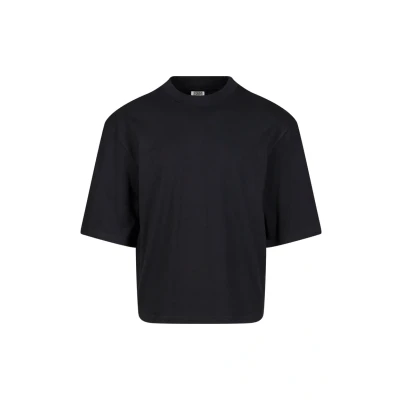 Image of Urban Classics Cropped Basic Tshirt, Men&#039;s, Size: 3XL, Black
