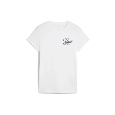 Image of PUMA Unisex Ess Script Tee Tees (Pack of 1)