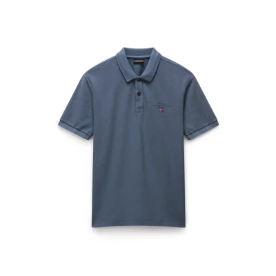 Image of Napapijri Elbas Polo shirt, Men&#039;s, Size: 3XL, Stormy weat gy
