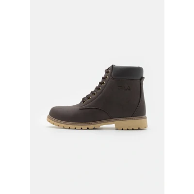 Image of Fila Maverick MID Laceup ankle boots, Men&#039;s, Size: 8, Coffee bean/taupe gray Pu