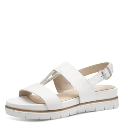 Image of Tamaris Comfort Damen Keilsandale WHITE (38)