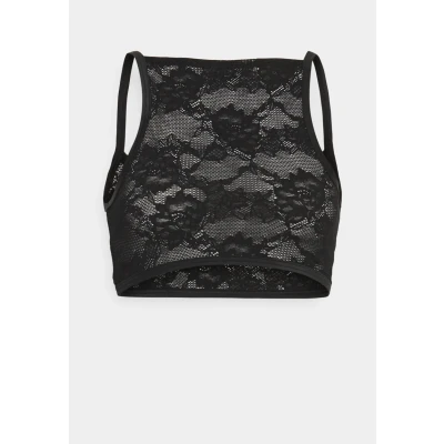Image of Triumph Smart DECO Bralette Bustier, Women&#039;s, Size: 32A 36C, Black
