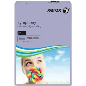 Image of Xerox Symphony Coloured Paper Multifunctional Ream Wrapped 80gsm A4 Mid Lilac Ref 3R93969 [500 Sheets], packaging may vary