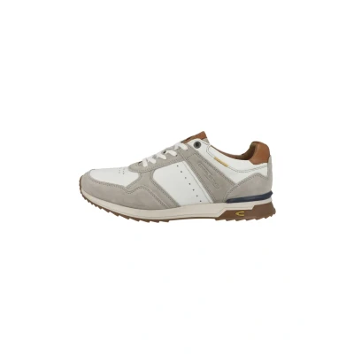 Image of camel active Trainers, Men&#039;s, Size: 11, Off white brown Leather