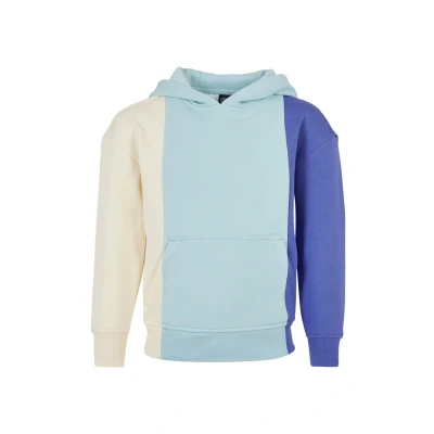 Image of Urban Classics Tripple Hoodie for kids, Size: 7 8y, Whitesand oceanblue purpleday