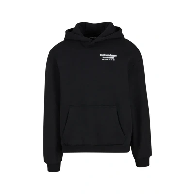 Image of Upscale by Mister Tee Ghetto DE France Fluffy Hoodie, Men&#039;s, Size: Medium, Black