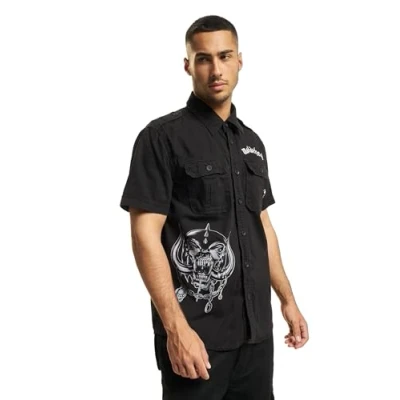 Image of Brandit Shirt black, Men&#039;s, Size: Large, Black