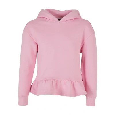 Image of Urban Classics Kinder Hoodie for kids, Size: 5 6y, Girlypink
