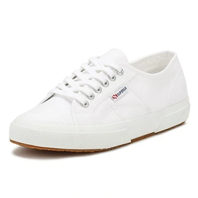 Image of Superga Unisex&#039;s Cotu Classic Trainers, White, 7 UK