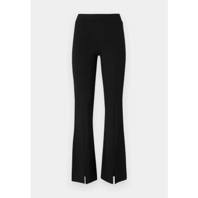 Image of JDY Jdypretty SLIT PANT Trousers, Women&#039;s, Size: Mx34, Black