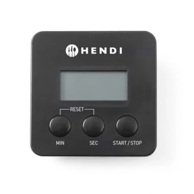 Image of Hendi Digital Kitchen Timer Black