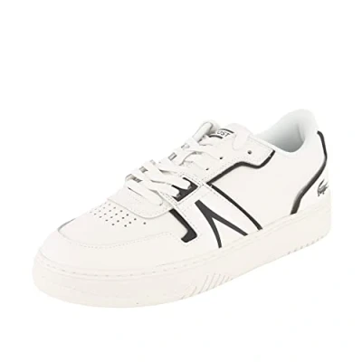 Image of Lacoste Trainers, Men&#039;s, Size: 10.5, White/black Leather