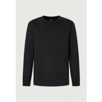 Image of Hackett London CREW Jumper, Men&#039;s, Size: XXL, Black