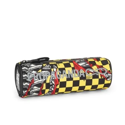 Image of Franco Cosimo Panini Propaganda Official School Case, Tombolino Cannibal Pencil Lightweight, Compact, Easy to Carry and Store in Backpack, Practical Zip Closure, 8 x 22 cm,