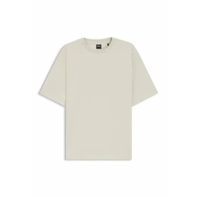 Image of BOSS Basic Tshirt, Men&#039;s, Size: Medium, Open white eleven
