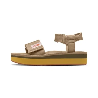 Image of THE NORTH FACE Women&#039;s W Skeena Platform Sandal, Sahara Iron Bronze, 6 UK
