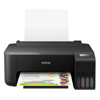 Image of Epson EcoTank ET 1810 Refillable Colour Inkjet Printer (DIN A4, WiFi, USB 2.0) Large Ink Tank, 12 GB, High Yield, Low Page Cost, Black