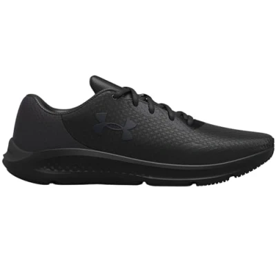 Image of Under Armour Charged Pursuit 3 Neutral running shoes, Men&#039;s, Size: 7.5, Black Textile/synthetics