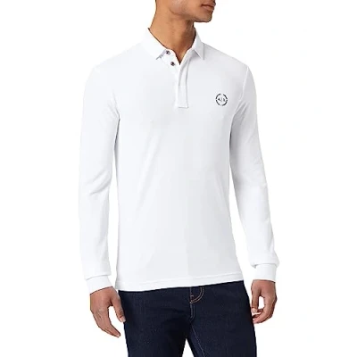 Image of Armani Exchange Men&#039;s Polo Shirt, Black, S
