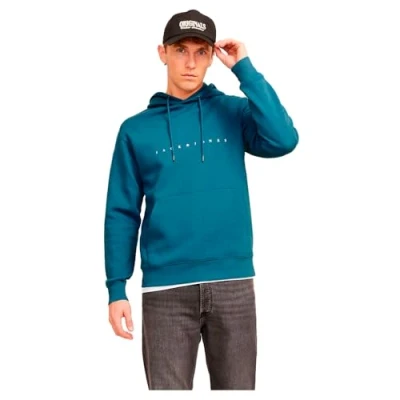 Image of Jack &amp; Jones Jjestar JJ NOOS Sweatshirt, Men&#039;s, Size: XS, Oceanview