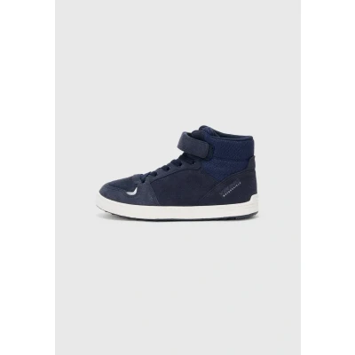Image of Viking Gabriel MID Unisex Hightop trainers for kids, Size: 3.5, Dark blue shoes