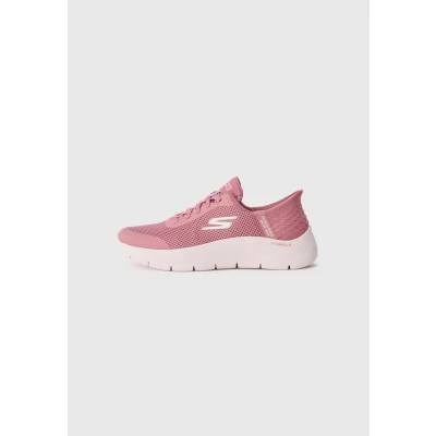 Image of Skechers Women&#039;s Go Walk Flex Grand Entry Sneaker, Fuchsia, 5 UK