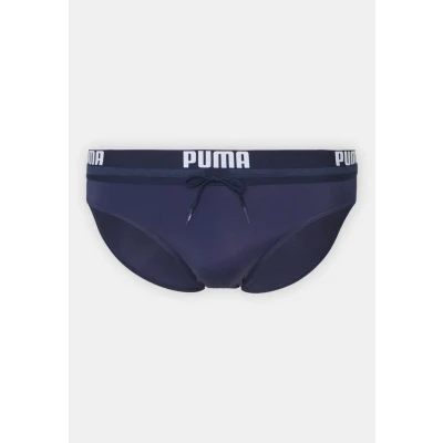 Image of Puma LOGO SWIM Brief Swimming briefs, Men&#039;s, Size: Medium, Navy