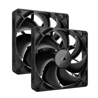 Image of CORSAIR iCUE Link RX140 140 mm PWM Case Fan Twin Pack, Black, Black