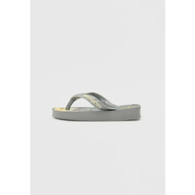 Image of Havaianas HERÓIS Tbar sandals for kids, Size: 25 26, Steel grey shoes
