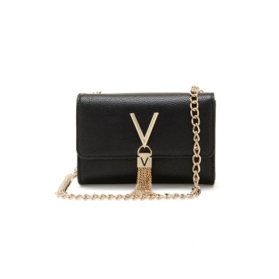 Image of Valentino Bags Divina Across body bag, Women&#039;s, Size: One Size, Nero/gold