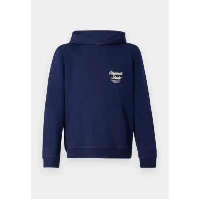 Image of Jack &amp; Jones Jornorrebro TYPO BACK Sweatshirt, Men&#039;s, Size: Small, Ocean cavern