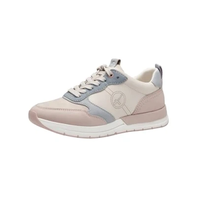 Image of Tamaris Sneaker 1 23733 42, Ivory Comb, 7.5 UK