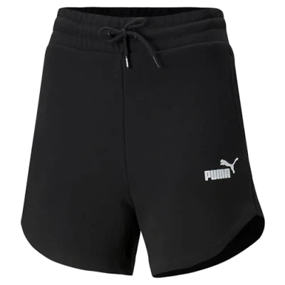 Image of Puma Essentials HIGH Waist Shorts, Women&#039;s, Size: XS, black
