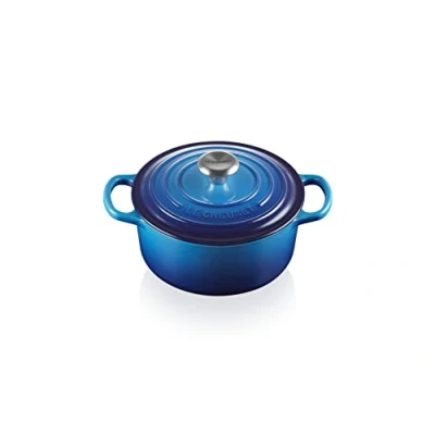 Image of Le Creuset Casserole Signature Azure ø 20 cm / 2.4 Liter