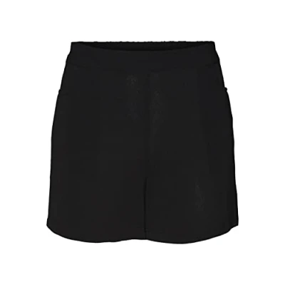 Image of Noisy May Nmclara Smiley Shorts, Women&#039;s, Size: 8, Black