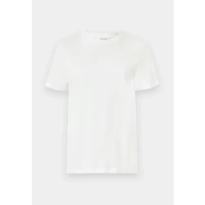 Image of Selected Femme Slfmyessential SS Oneck NOOS Basic Tshirt, Women&#039;s, Size: 8, Bright white