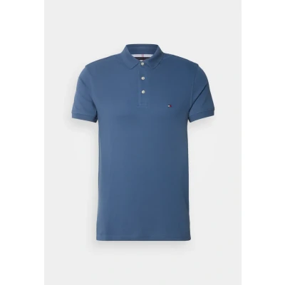 Image of Tommy Hilfiger 1985 SLIM Polo shirt, Men&#039;s, Size: XS, Aegean sea