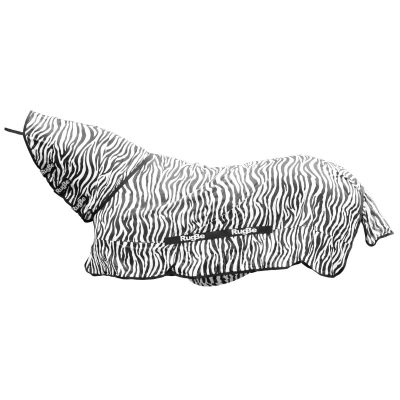 Image of Kerbl 326126 Fly Blanket Zebra with neck