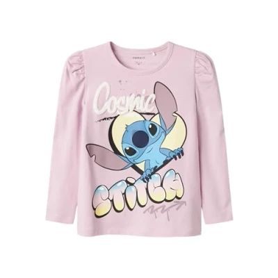 Image of Name it Nmfjensina Long sleeved top for kids, Size: 1.5 2y, Winsome orchid